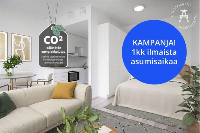 Vuokra-asunto Tampere Härmälänranta Yksiö