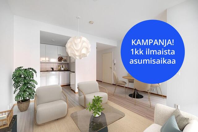 Vuokra-asunto Helsinki Arabianranta Kaksio