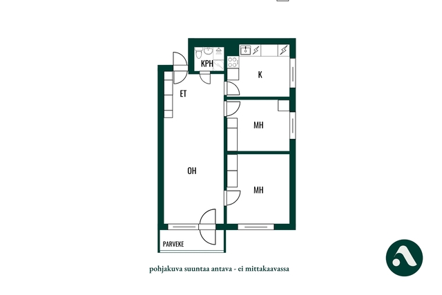 Rental Vantaa Simonkylä 3 rooms
