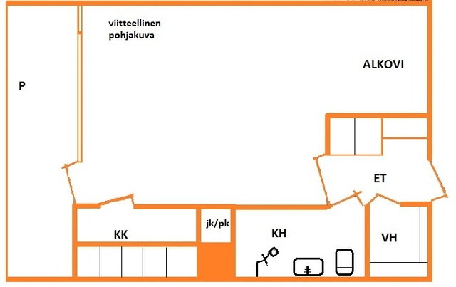 Vuokra-asunto Seinäjoki  Yksiö