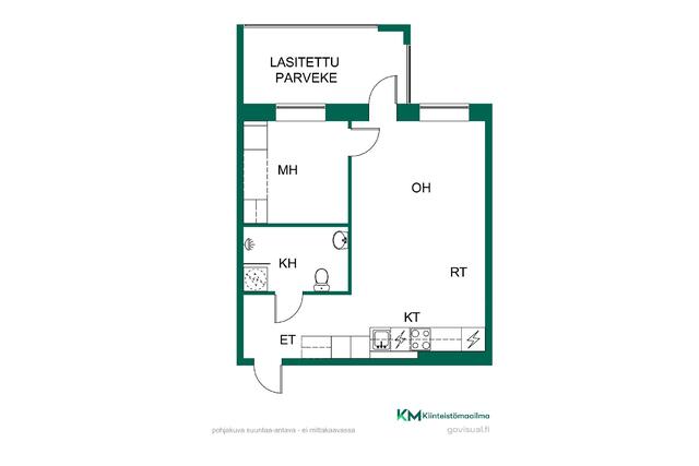 Rental Kangasala Keskusta 2 rooms