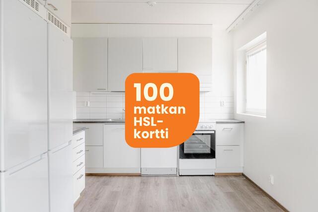 Vuokra-asunto Espoo Leppävaara 4 huonetta