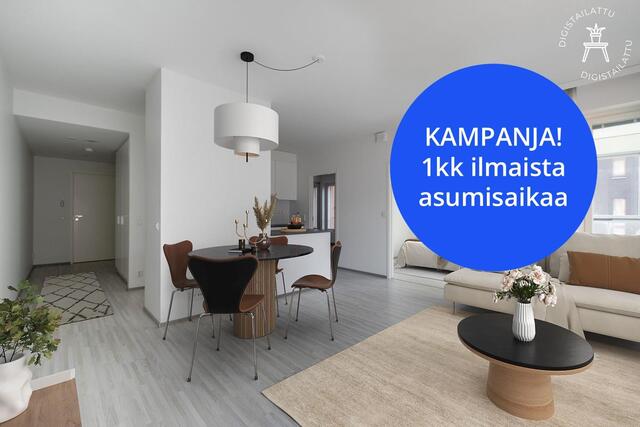 Vuokra-asunto Helsinki Arabianranta 3 huonetta