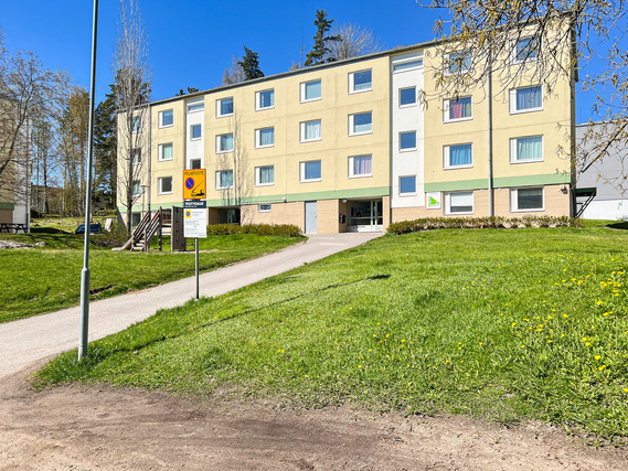 Vuokra-asunto Kirkkonummi Gesterby Kaksio Ylimmän 3. kerroksen läpitalon koti odottaa uutta asukastaan!
