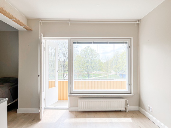 Vuokra-asunto Helsinki Etelä-Haaga Yksiö Todella toimivapohjainen koti Kauppalanpuiston ja Haagan torin tuntumassa, missä vesimaksu: 0.00¤/kk