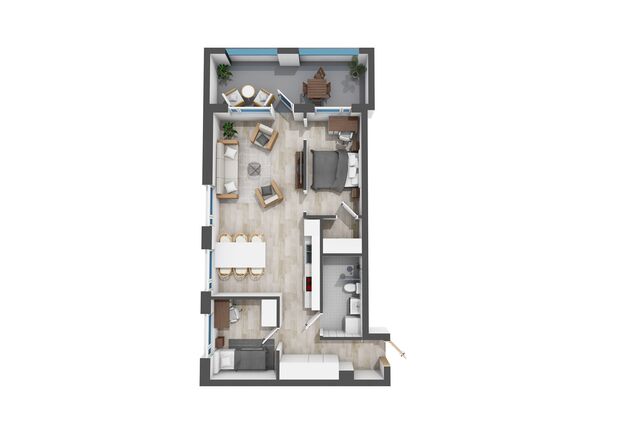 Rental Helsinki Herttoniemi 3 rooms -