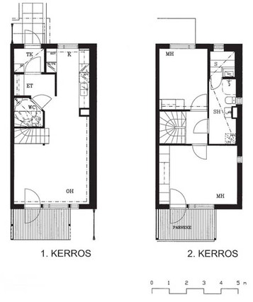 Asumisoikeusasunto Kerava Ahjo 3 huonetta