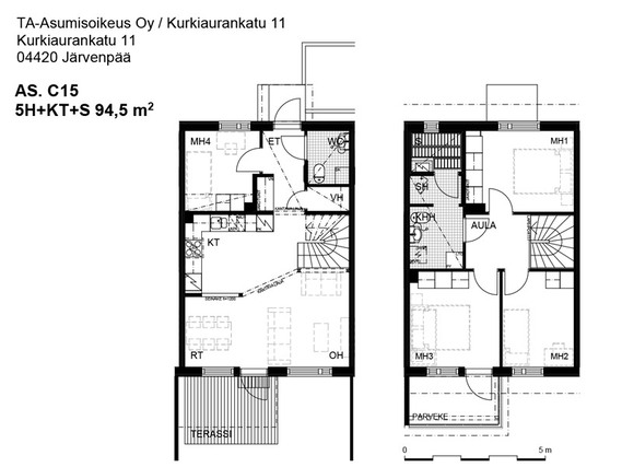 Asumisoikeusasunto Järvenpää Lepola 5 +