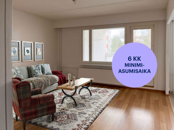 Rental Oulu Tuira 3 rooms