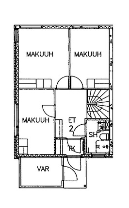 Right of occupancy apartment Espoo Mankkaa 4 rooms