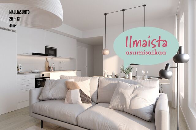 Rental Vantaa Myyrmäki 3 rooms Kampanja/havainnekuva
