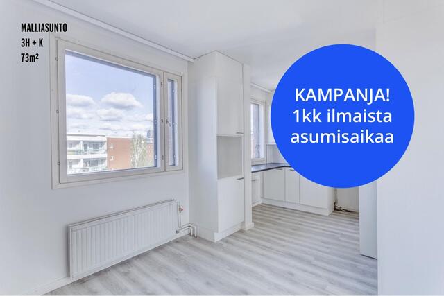 Rental Vantaa Tikkurila 3 rooms