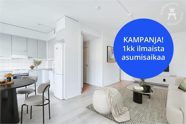 Vuokra-asunto Helsinki Kallio Kaksio