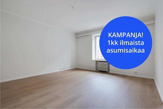 Vuokra-asunto Helsinki Kallio Kaksio