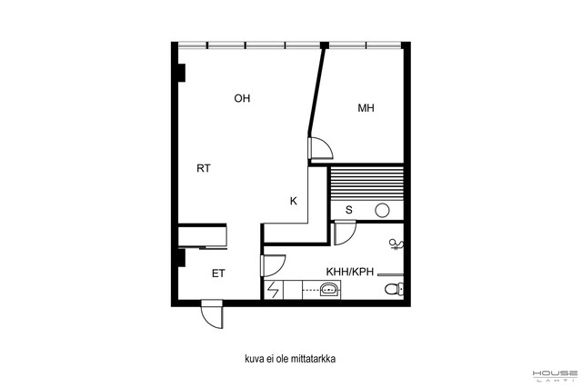 Vuokra-asunto Lahti Nastola Kaksio Yleiskuva