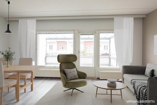 Asumisoikeusasunto Helsinki Malminkartano 3 huonetta