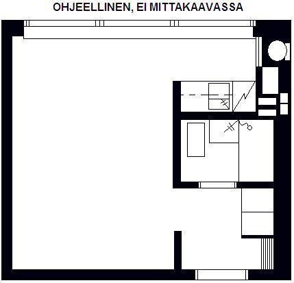Vuokra-asunto Kouvola Keskusta Yksiö Yleiskuva