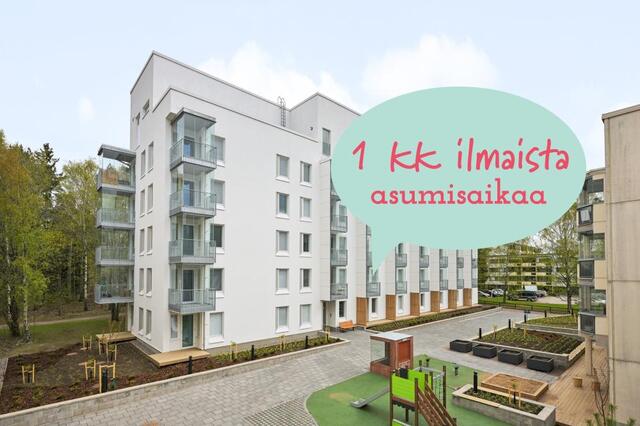 Vuokra-asunto Helsinki Laajasalo 3 huonetta Julkisivu
