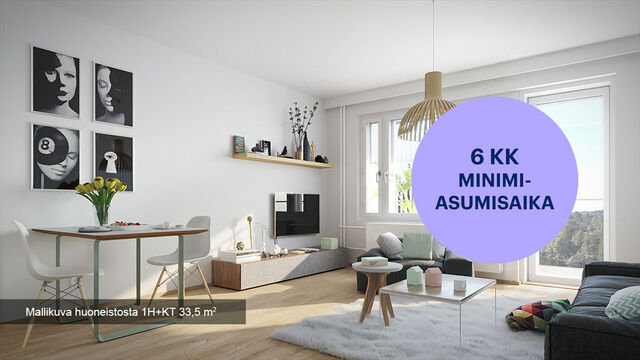 Rental Helsinki Rastila 3 rooms