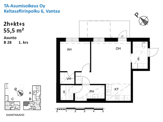 Asumisoikeusasunto Vantaa Kivistö Kaksio