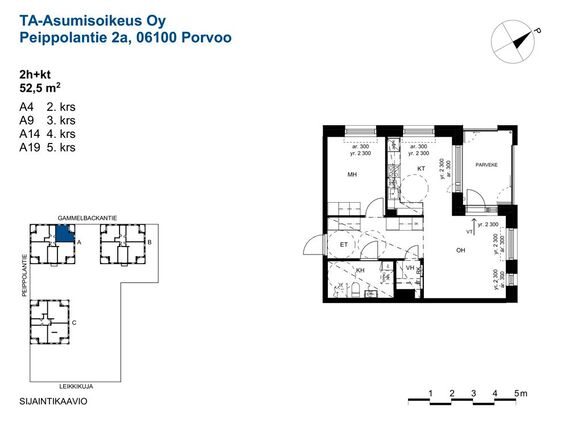 Asumisoikeusasunto Porvoo Näsi Kaksio