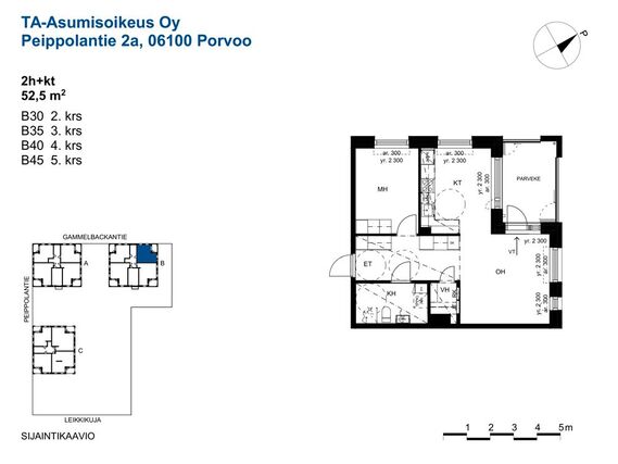 Asumisoikeusasunto Porvoo Näsi Kaksio