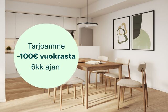 Vuokra-asunto Helsinki Herttoniemi Yksiö