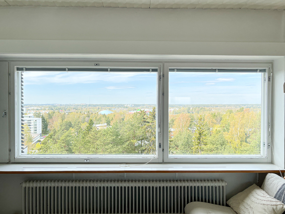 Vuokra-asunto Espoo Tapiola Yksiö Ylin kerros