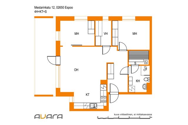 Rental Espoo Leppävaara 3 rooms
