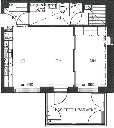 Vuokra-asunto Espoo Niittymaa Kaksio