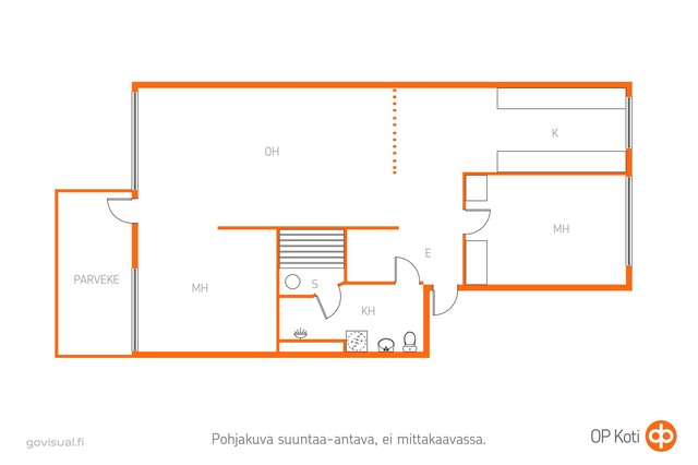 Vuokra-asunto Karkkila  3 huonetta