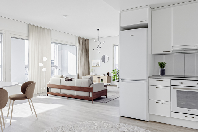 Rental Helsinki Herttoniemi 3 rooms -