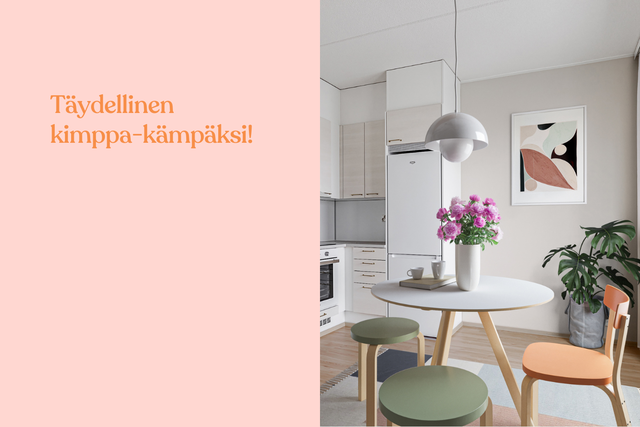 Rental Hämeenlinna Keinusaari 4 rooms