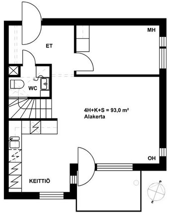 Asumisoikeusasunto Helsinki Vesala 5 +