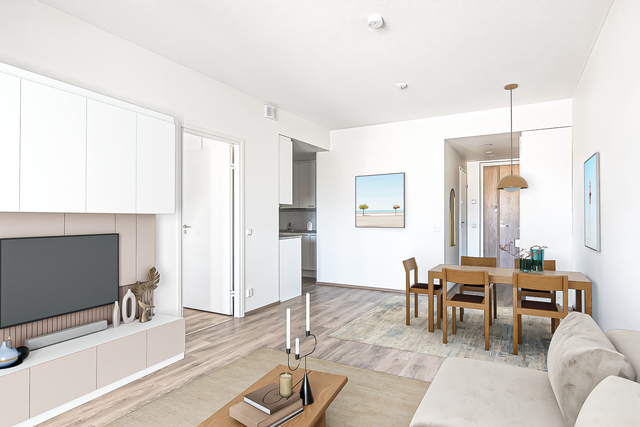 Rental Helsinki Herttoniemi 2 rooms -
