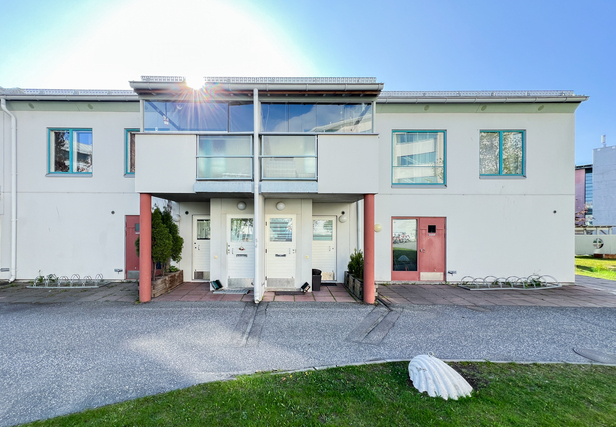 Rental Helsinki Herttoniemenranta 3 rooms Kodikas rivitalokolmio merellisessä Herttoniemenrannassa!