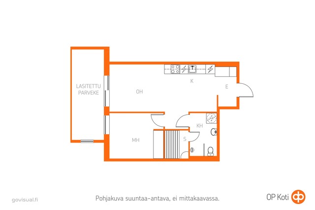 Vuokra-asunto Espoo Finnoo Kaksio