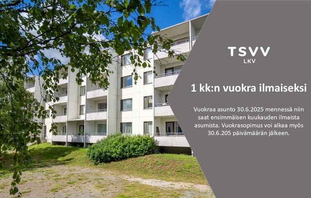 Vuokra-asunto Rauma Uotila 3 huonetta Yleiskuva
