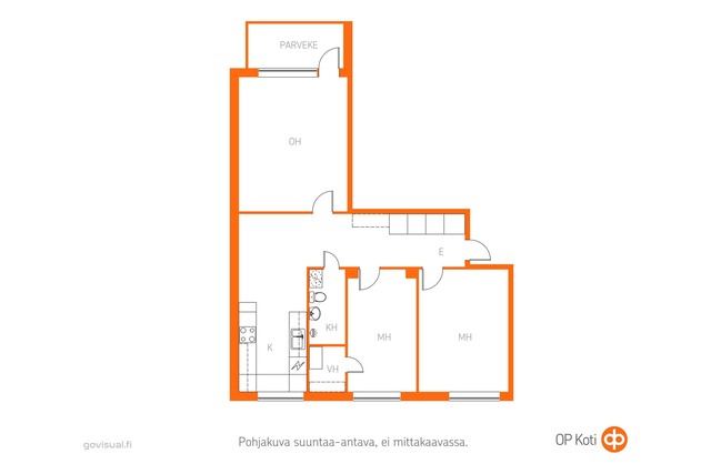 Rental Helsinki Kallio 3 rooms