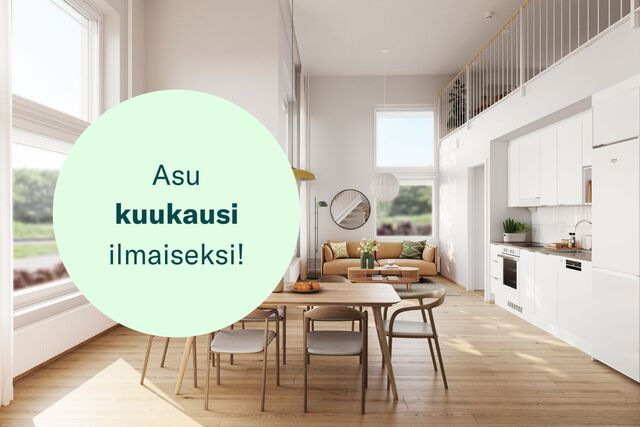 Vuokra-asunto Turku Pukkila Yksiö