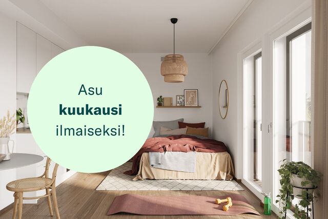 Vuokra-asunto Turku Herttuankulma Kaksio