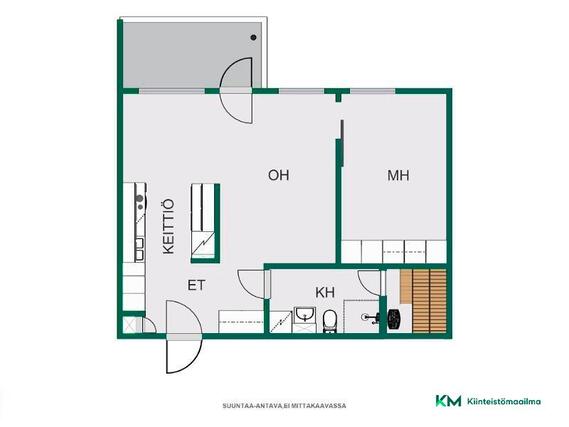 Rental Vantaa Tikkurila 2 rooms
