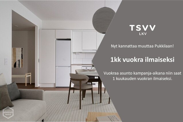 Rental Turku Pukkila 2 rooms Yleiskuva
