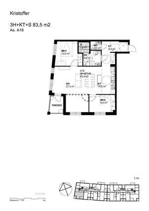 Asumisoikeusasunto Turku  3 huonetta