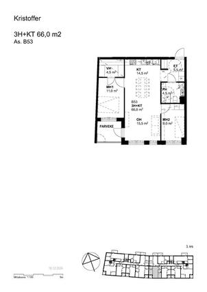 Asumisoikeusasunto Turku  3 huonetta