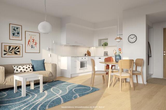 Asumisoikeusasunto Turku  Kaksio