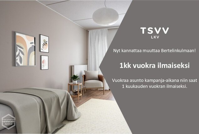 Vuokra-asunto Turku Herttuankulma Yksiö Yleiskuva