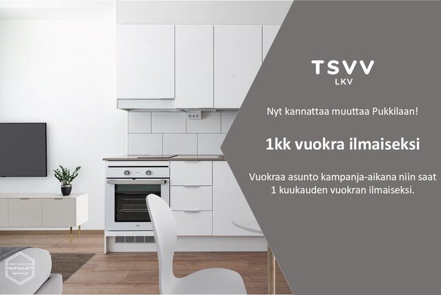 Vuokra-asunto Turku Pukkila Yksiö Yleiskuva