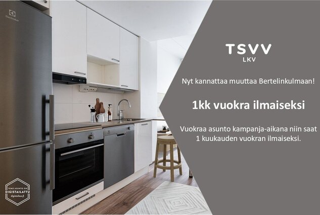 Vuokra-asunto Turku Herttuankulma Kaksio Yleiskuva