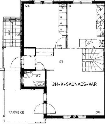 Asumisoikeusasunto Joensuu Niinivaara 3 huonetta